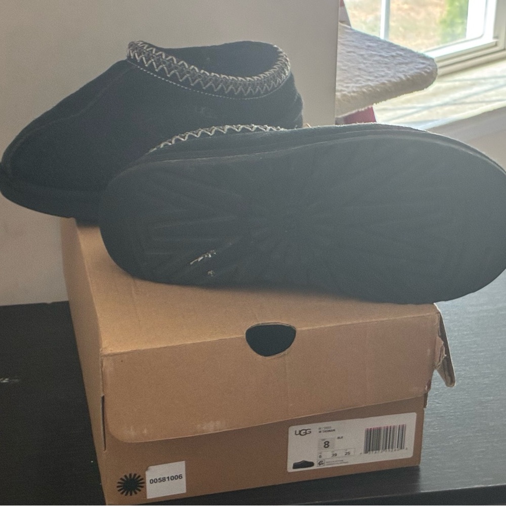 UGG Black Slippers for Women